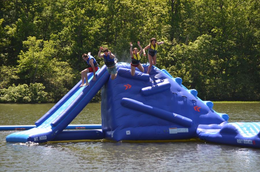 Aqua Park Opens at Oak Mountain Outdoor Alabama